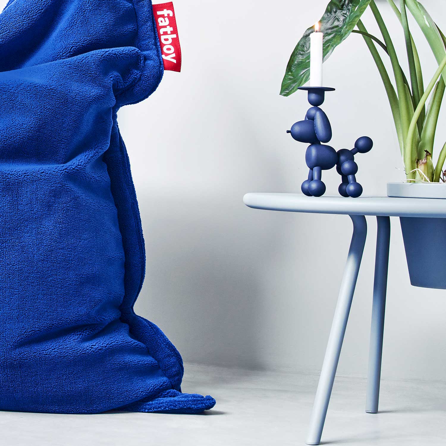 fatboy can dolly blau mit kerze 58918