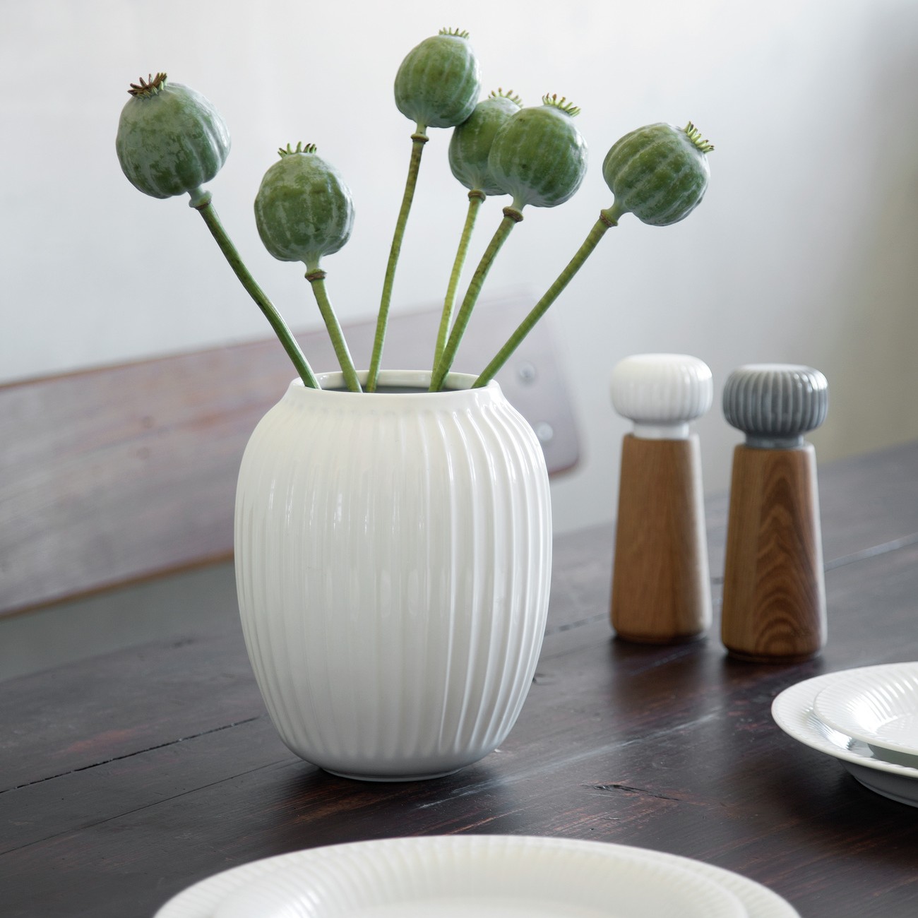 Khler Vase Hammershoi H200 weiss 15380 1 30207