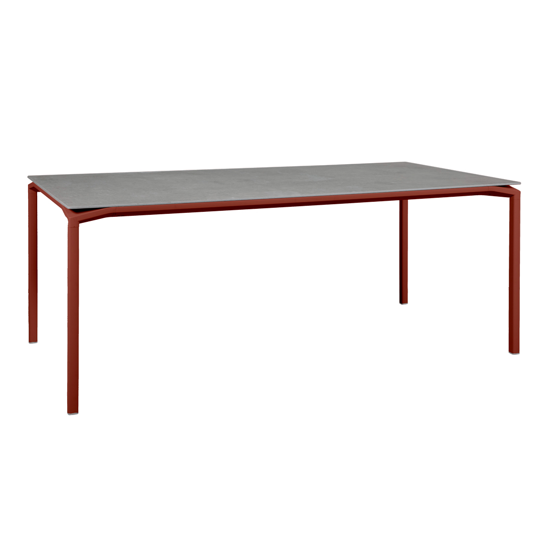 Fermob - Calvi Mineral Tisch 195x95 cm kreta ockerrot