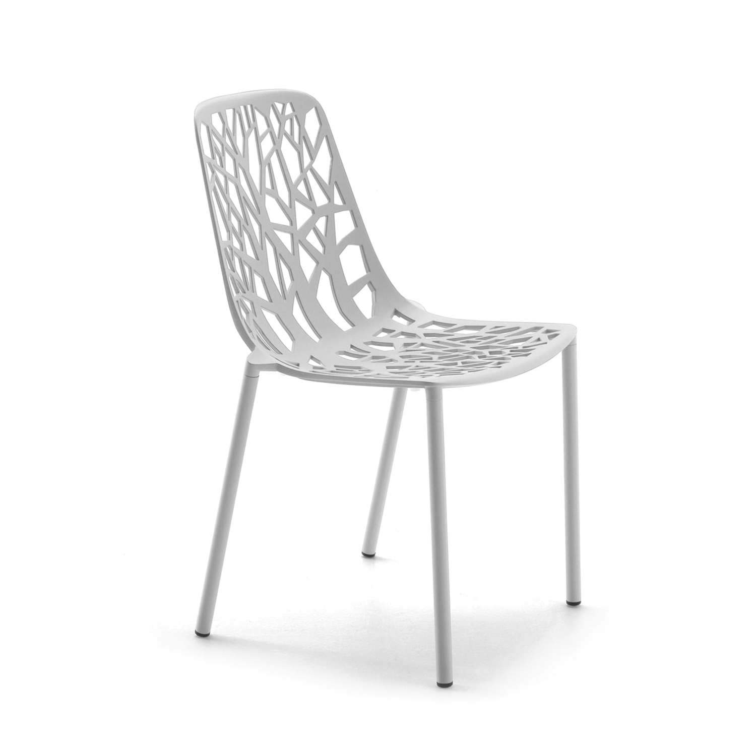 fast forest stuhl weiss 25696