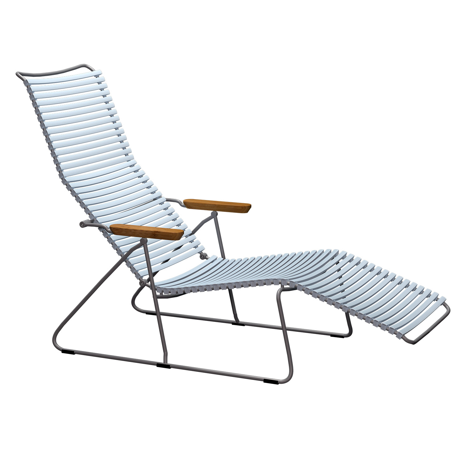 houe click sunlounger hellblau 10810 8018 92538