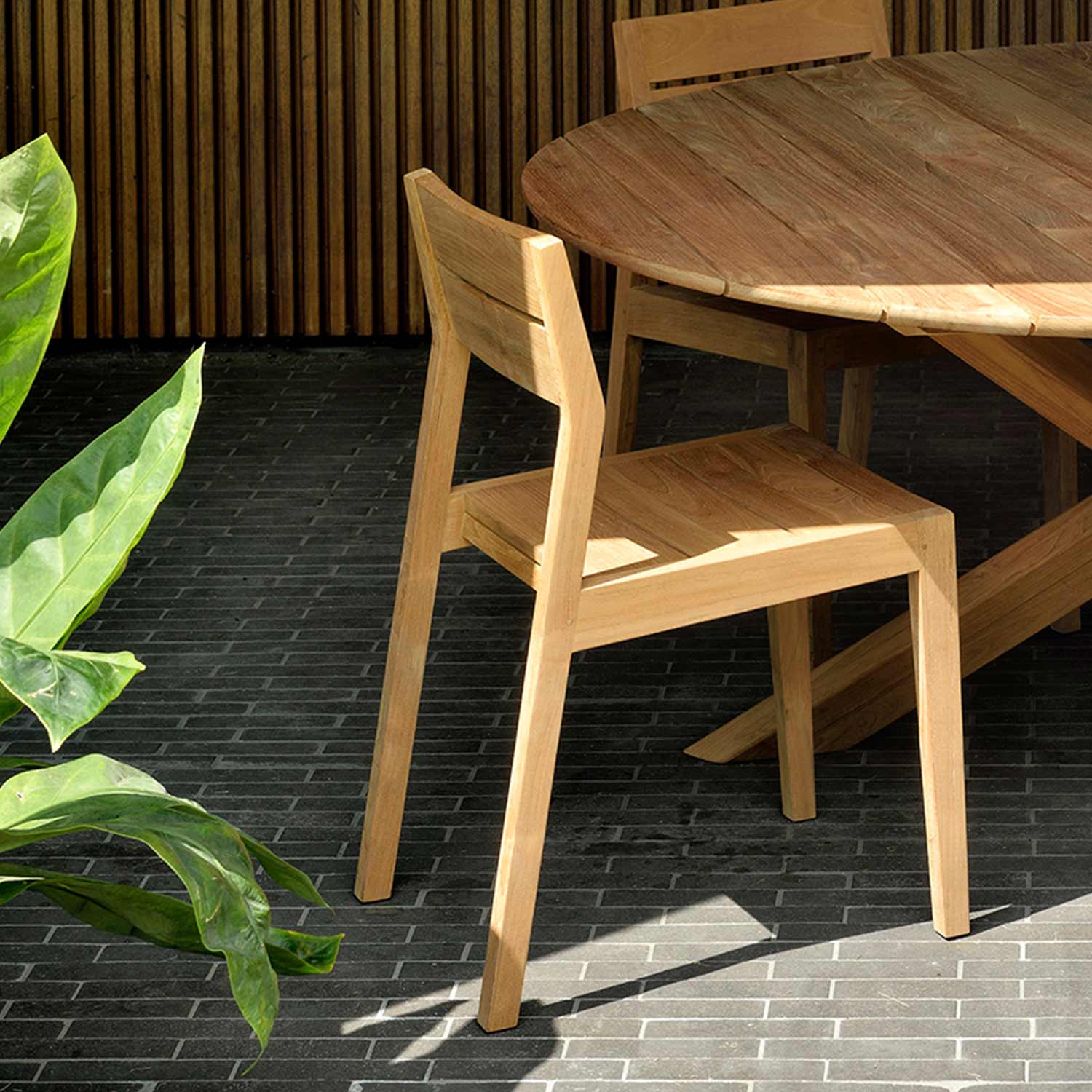 Ethnicraft - EX1 Stuhl teakholz