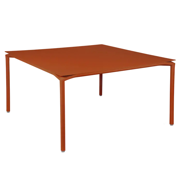 fermob calvi tisch 140x140 kandierte orange 8753E2 108451