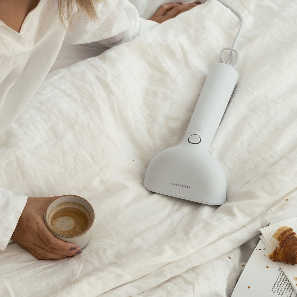 steamery CirrusX cotton auf bett 95956