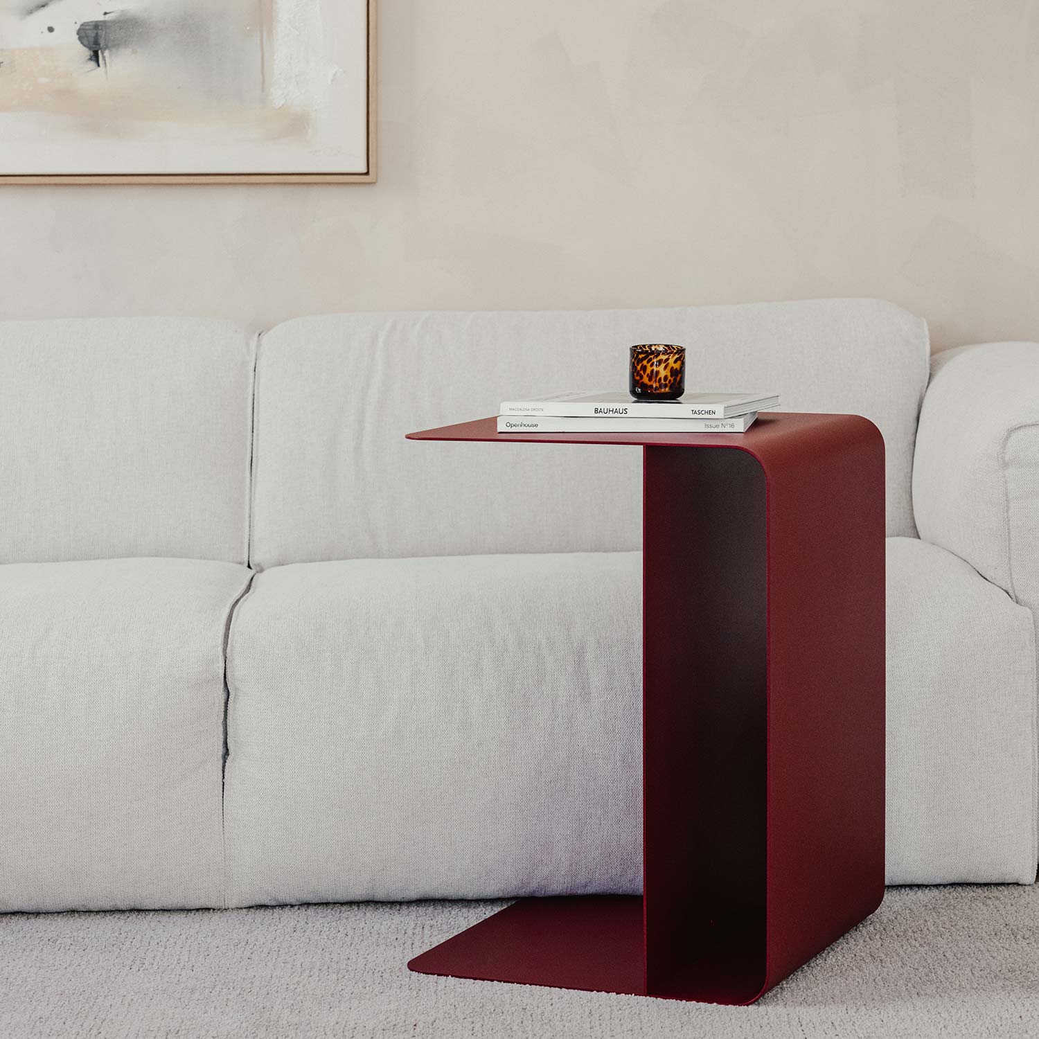 Metallbude - Cosmo Beistelltisch schwarz