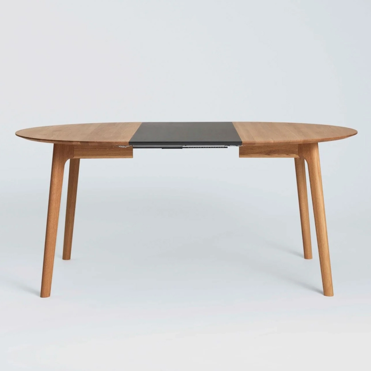 Ro Collection - Salon Tisch rd/ausziehbar Ø120 eiche smoked