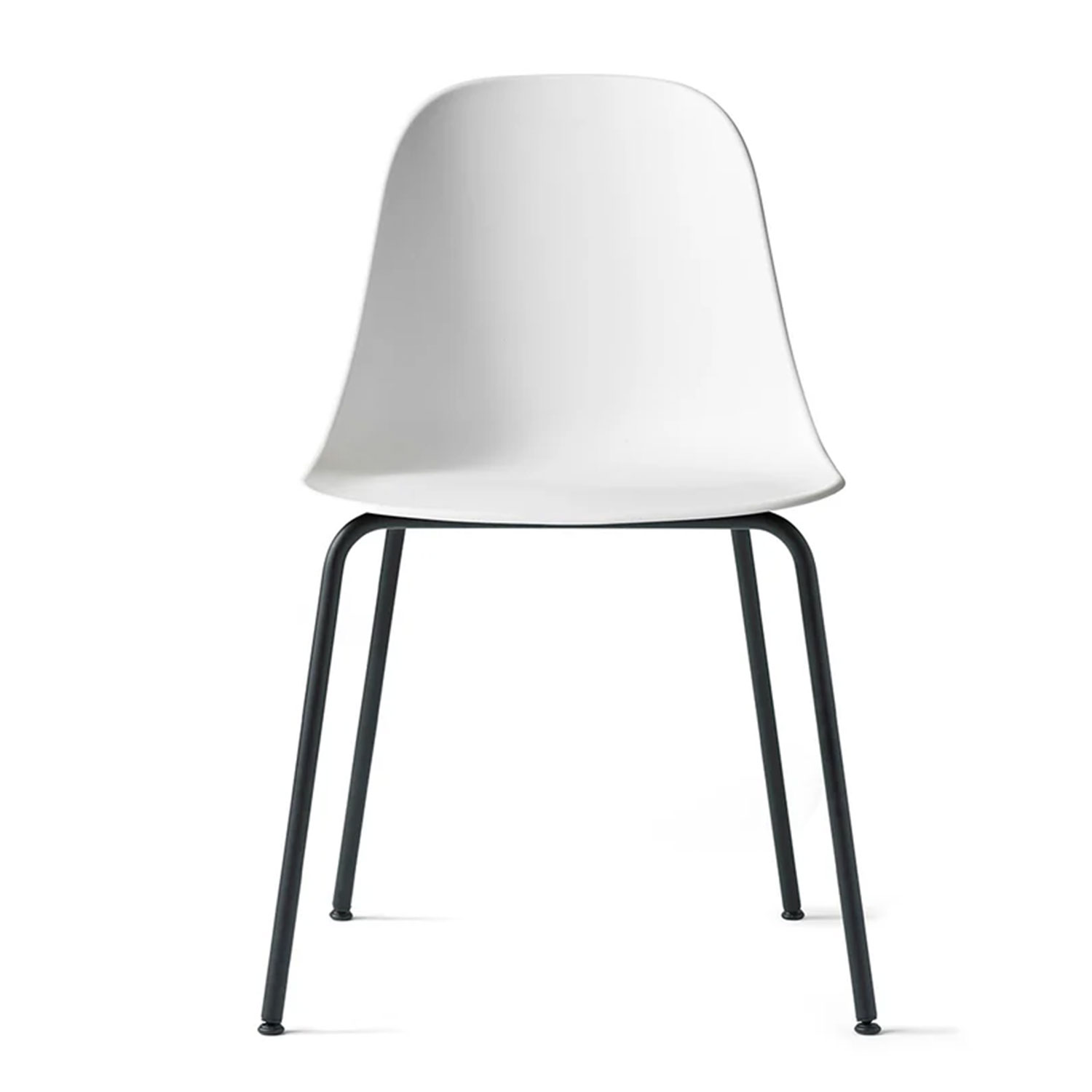 Audo - Harbour Essstuhl Stahl/Kunststoff schwarz/weiß