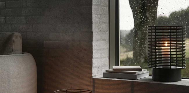 blomus Outdoor Olea Windlicht für drinnen und draußen