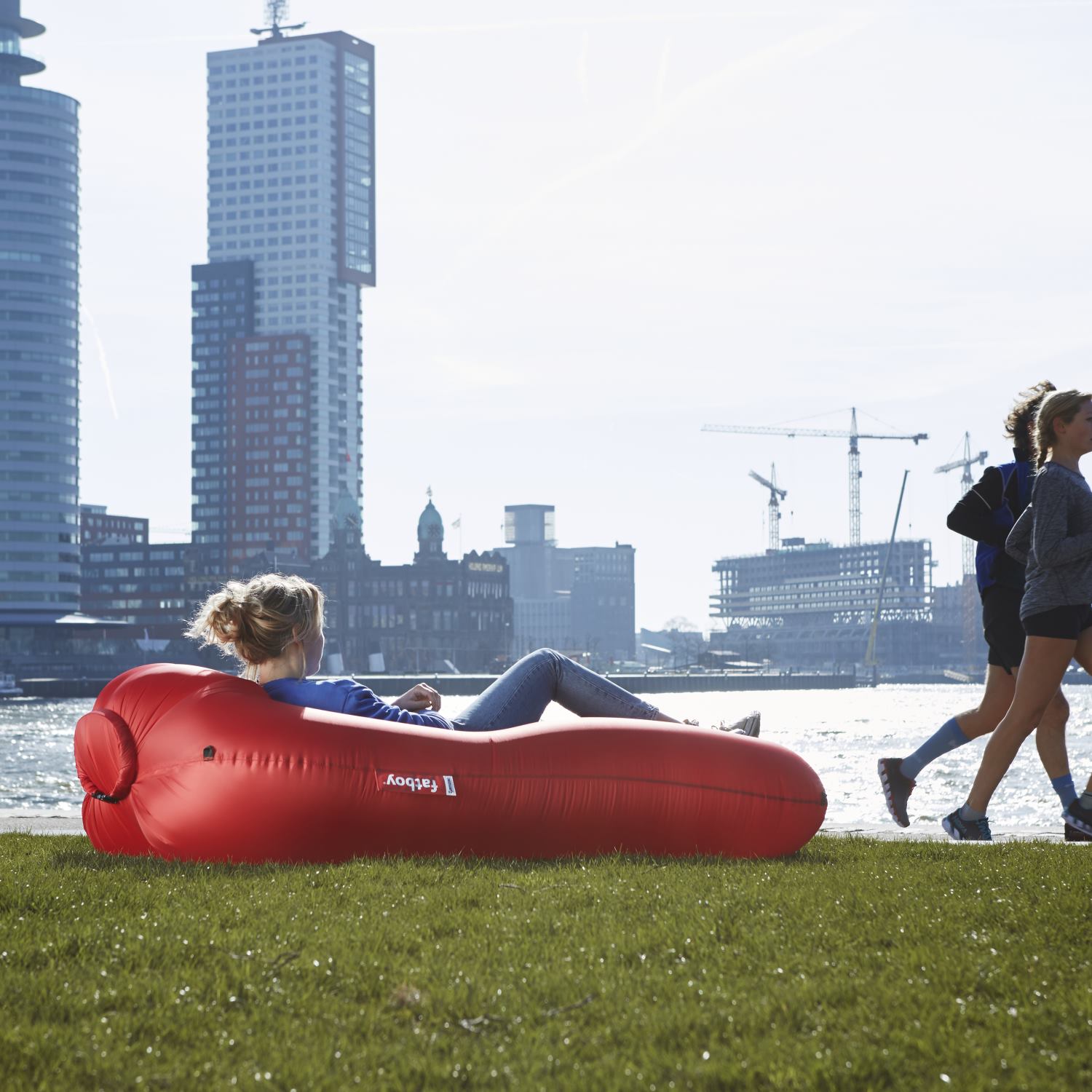 Fatboy Lamzac L red Rotterdam