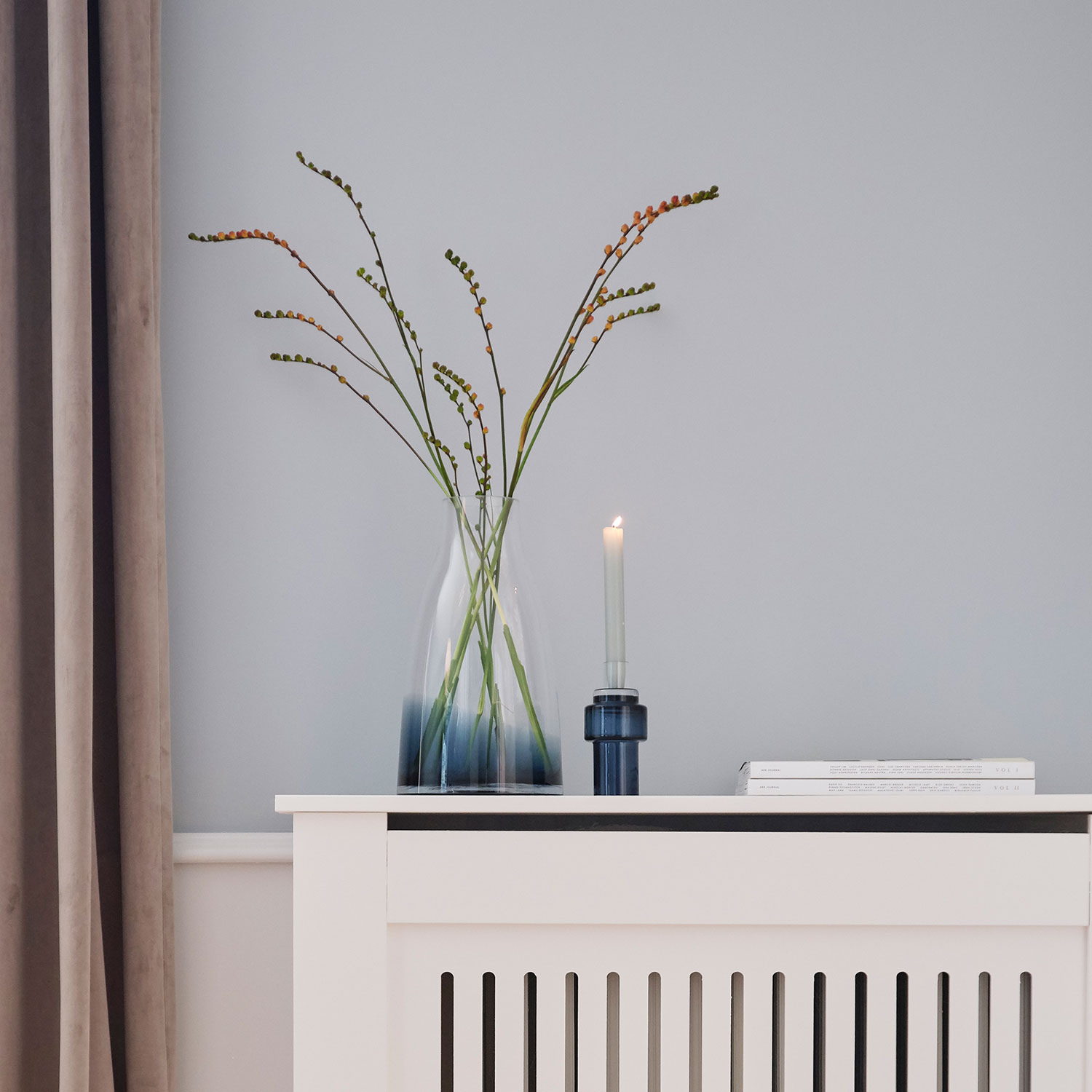 Ro Collection - Flower No. 3 Vase indigo blue