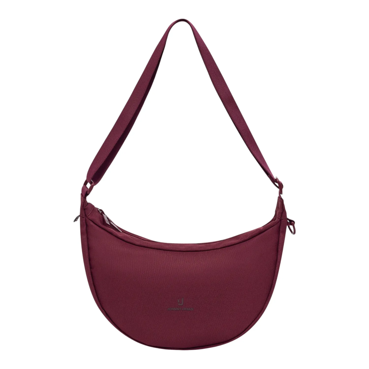 Johnny Urban - Ally Medium Half Moon Bag burgundy