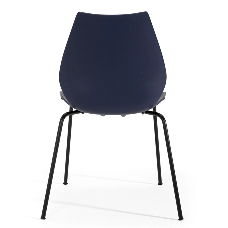 kartell maui stuhl schwarz marineblau rueckseite 102807