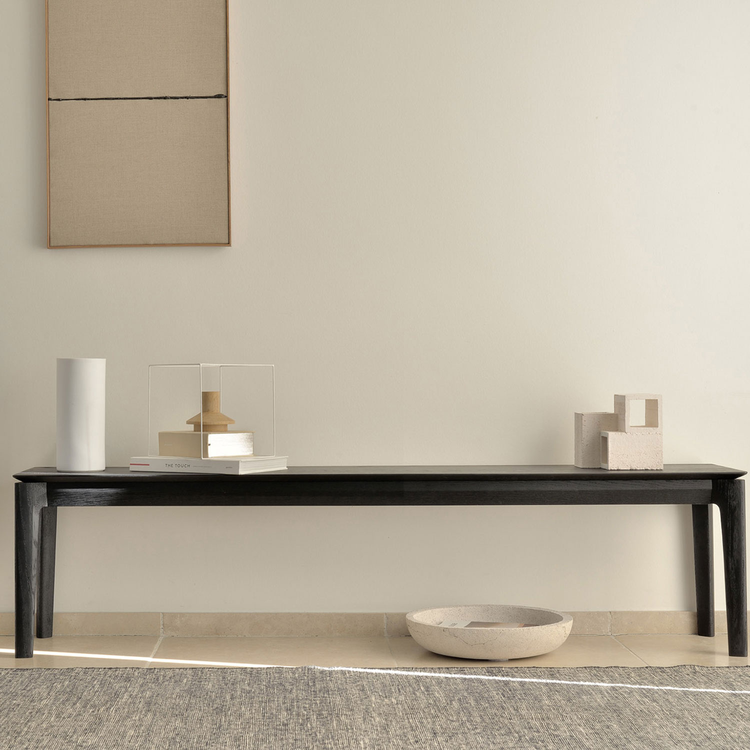 bok ethnicraft schwarz bank 84434