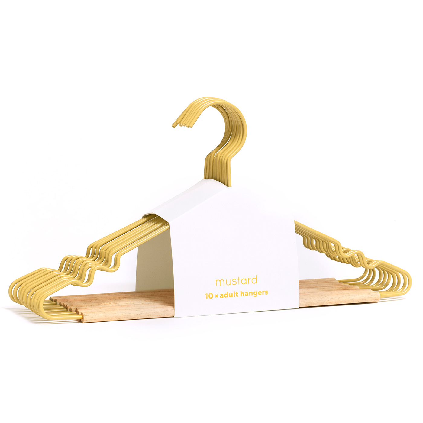 mustard Adult Top Hanger Butter 107963