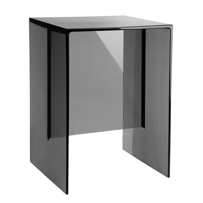 kartell max beam hocker rauchgrau seitlich 102698