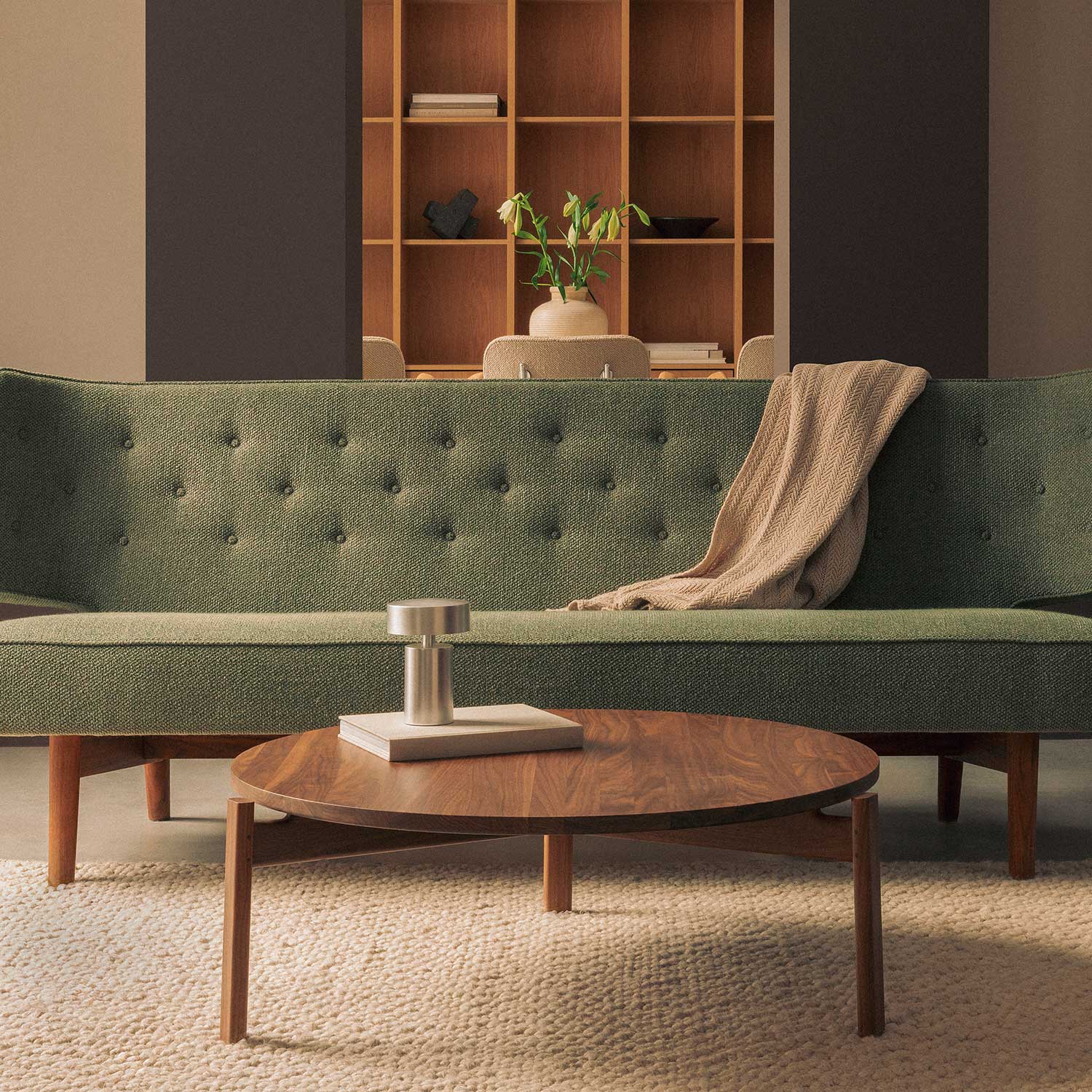 couchtisch walnuss audo passage 90cm 101288