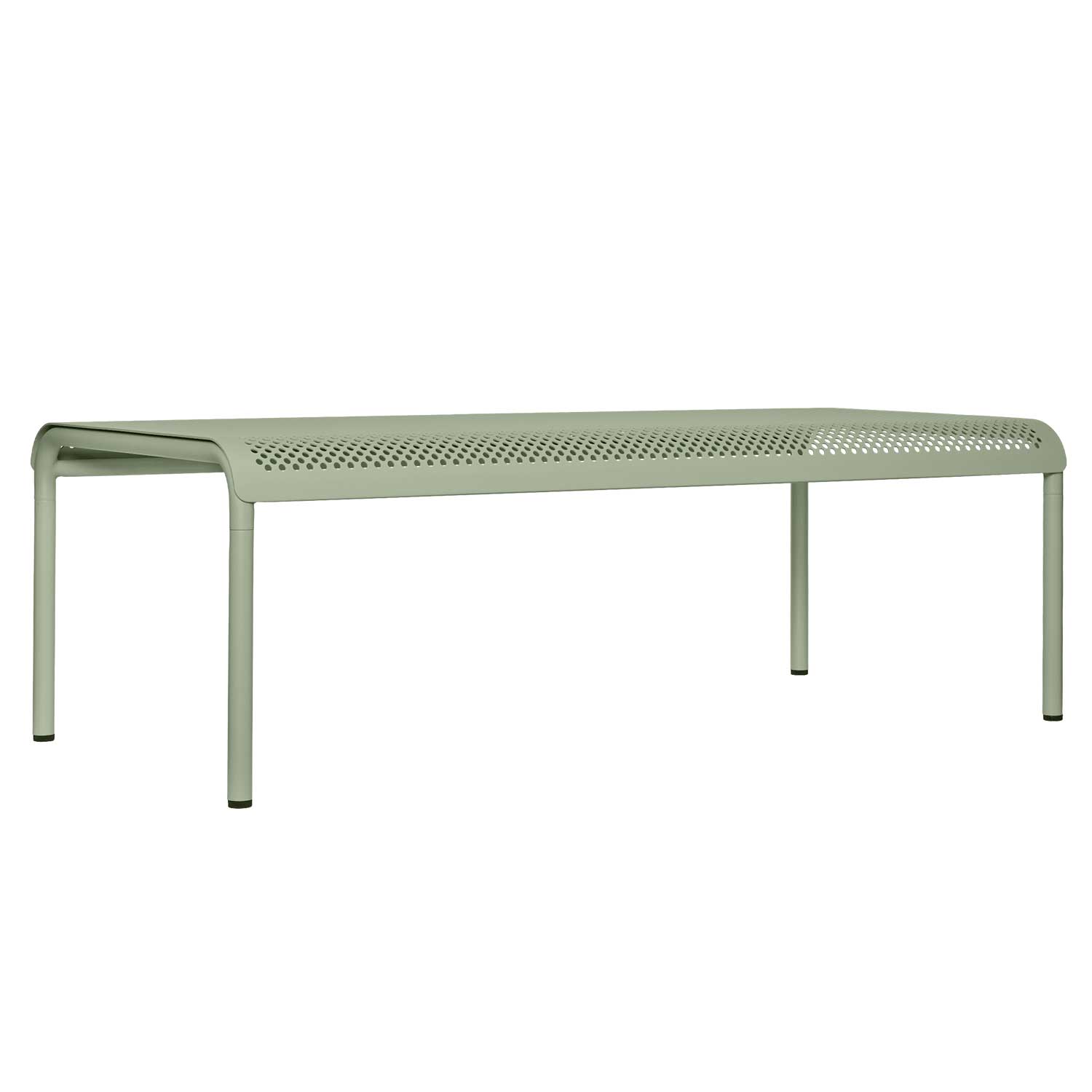 Ferm Living - Dapple Outdoor Tisch niedrig 114x57 cm tea gre