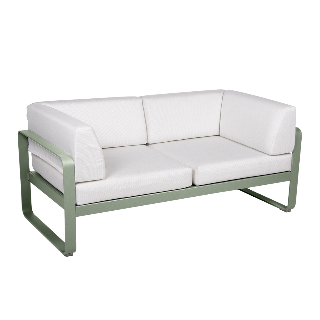 fermob bellevie club sofa kaktus grauweiss 66050