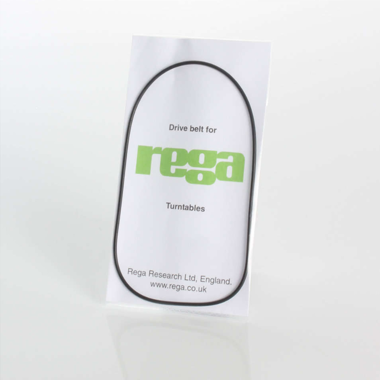 Rega Antriebsriemen in der Verpackung