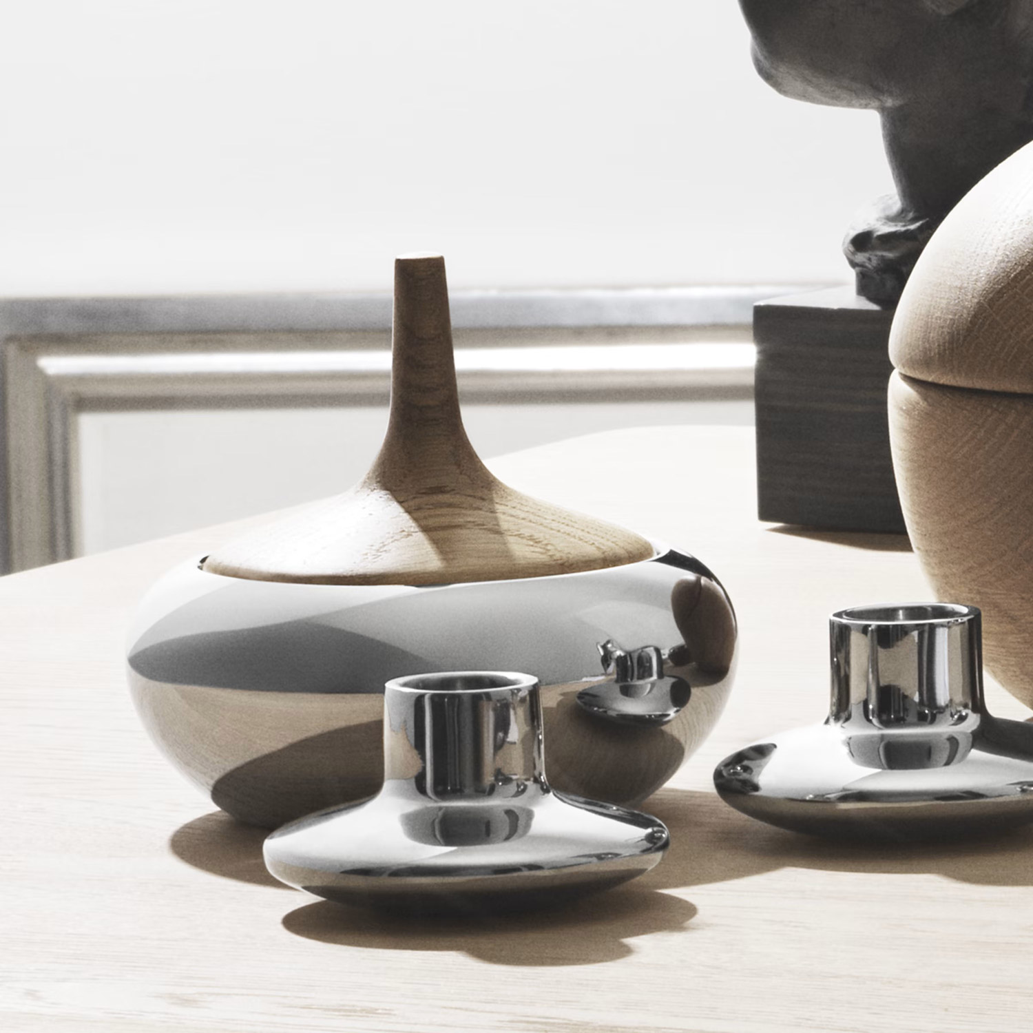 Georg Jensen - Koppel Bonbonniere onion