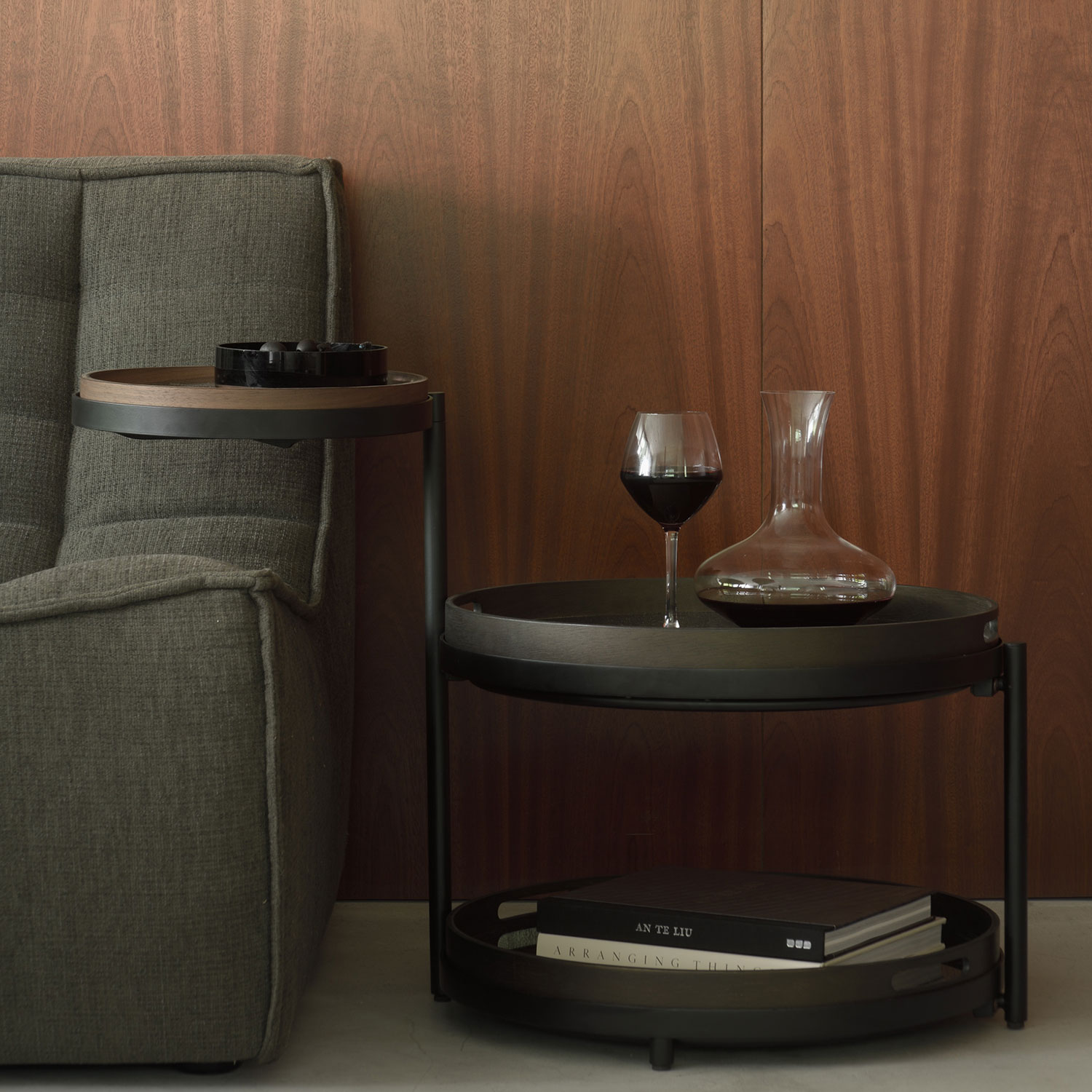 beistelltisch swivel ethnicraft 97348