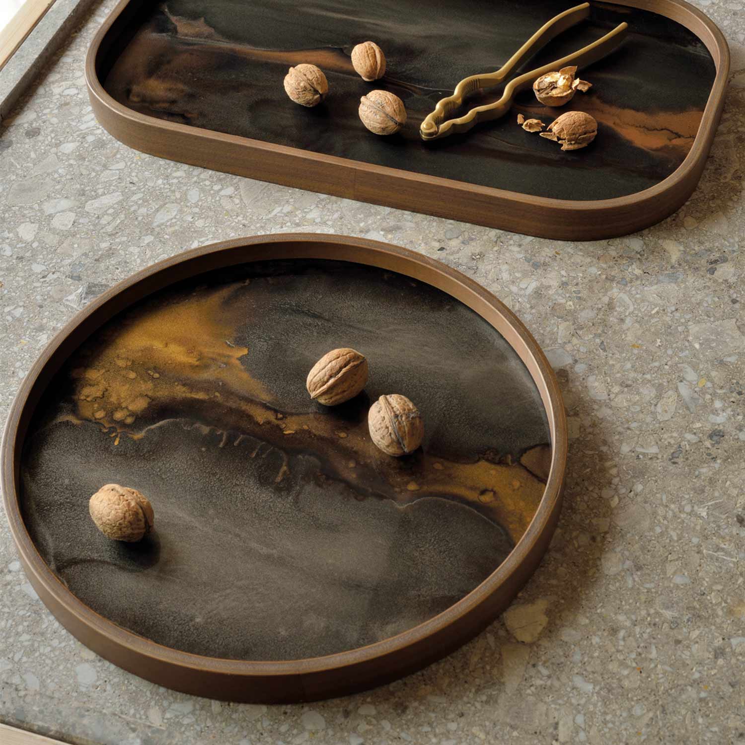 ethnicraft orgaic glastablett xs rund sofa ambiente 84909