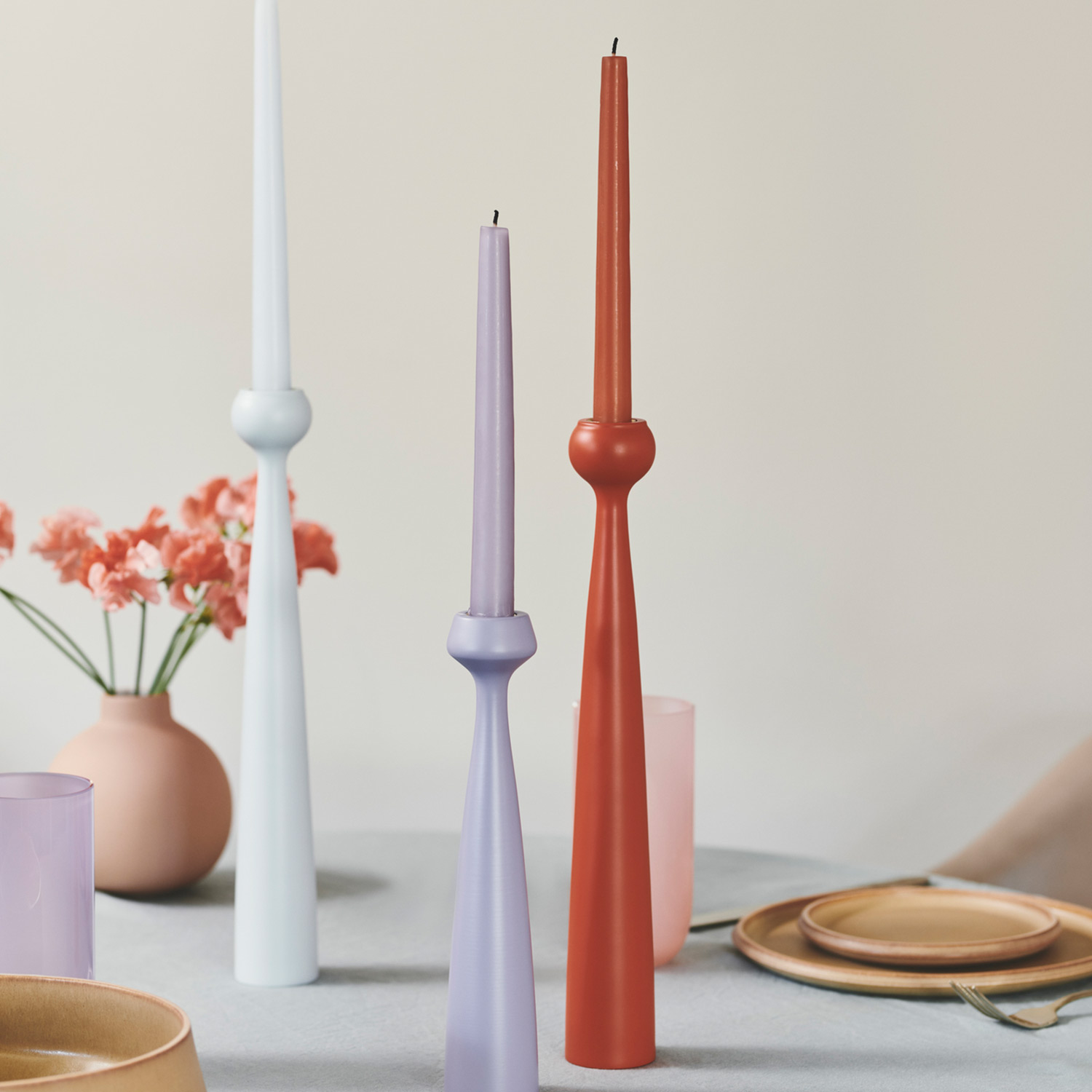 applicata blossom kerzenhalter tischdekoration 75568