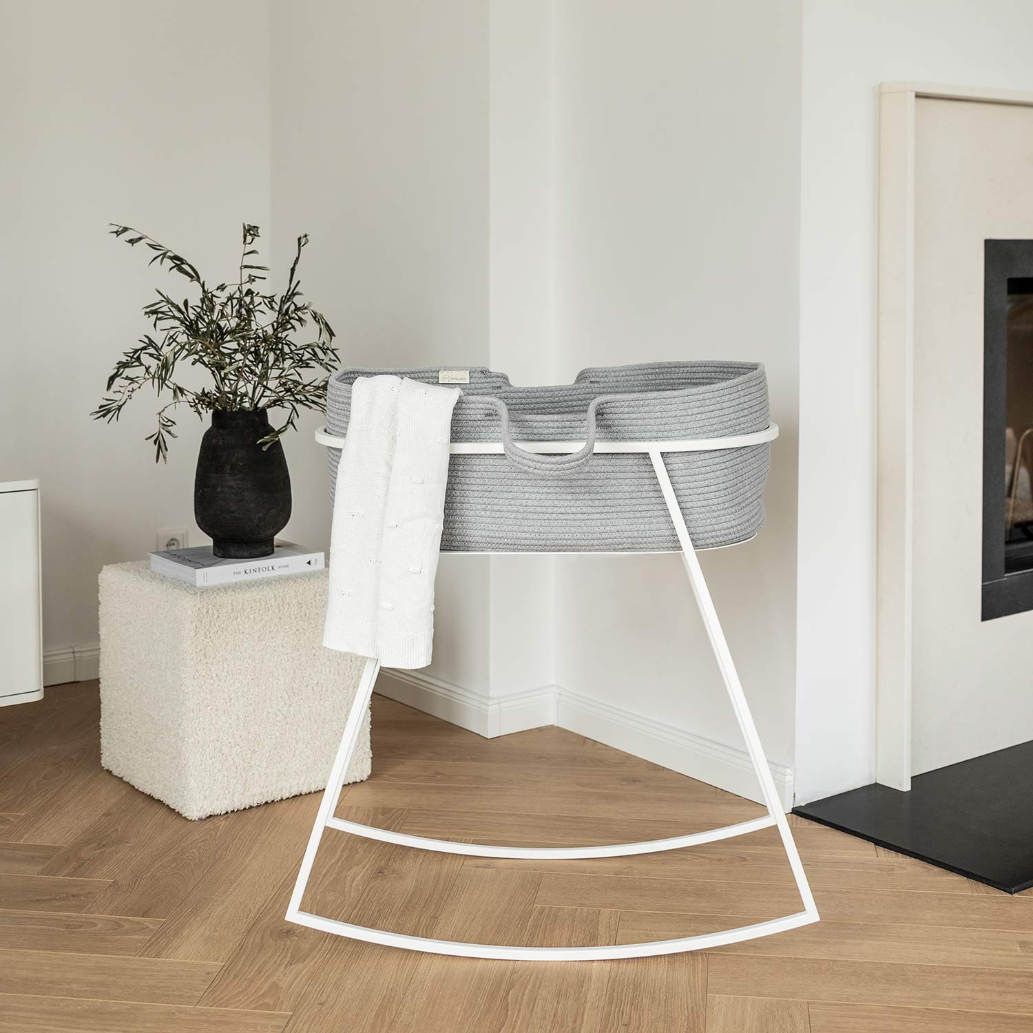 metallbude korsina babywiege weiss zimmer 96900