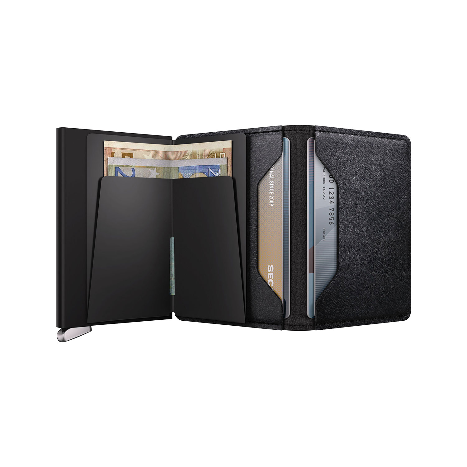 Secrid - Premium+ Slimwallet Emboss Lines cognac