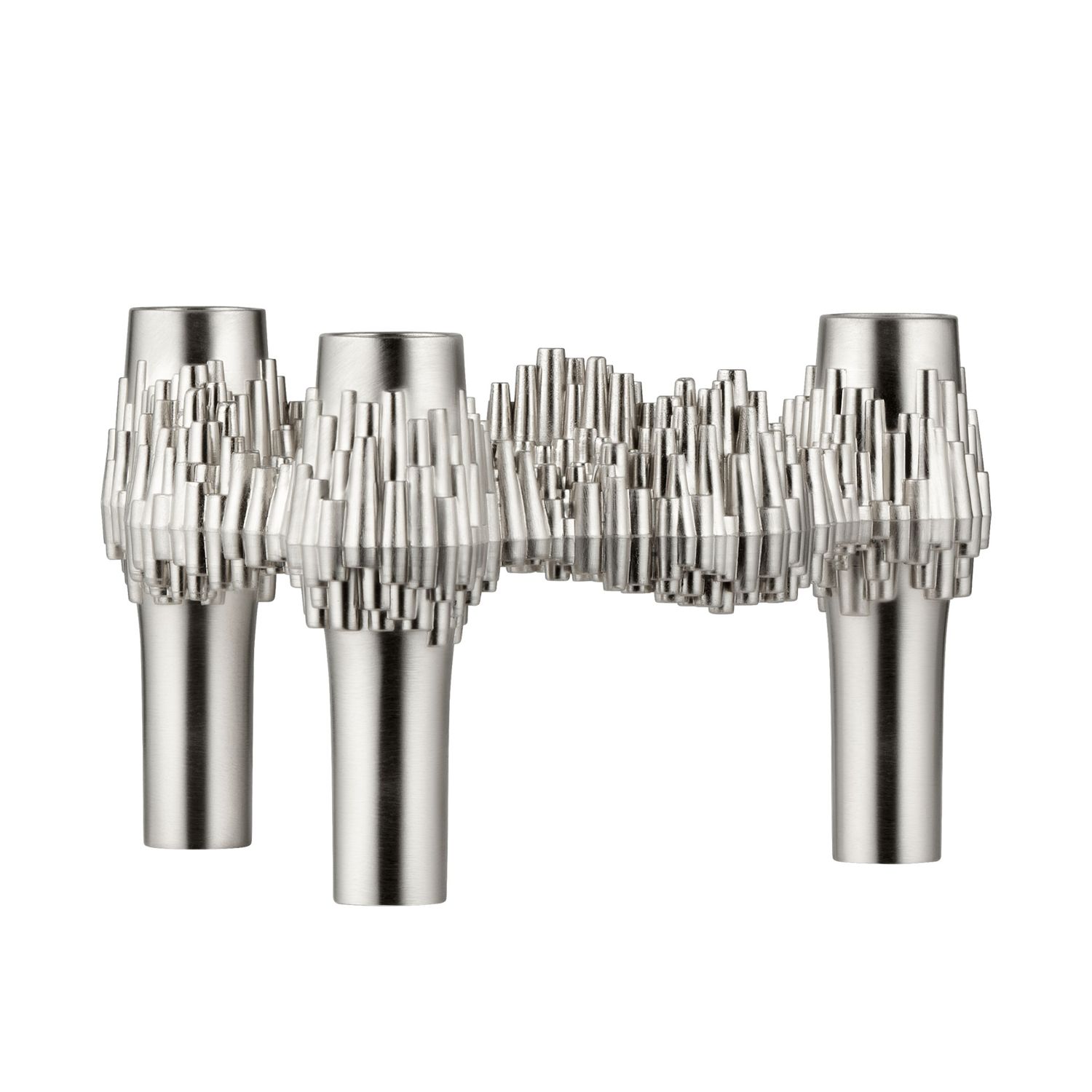 STOFF Nagel - Quist Kerzenhalter chrom 1 Stück