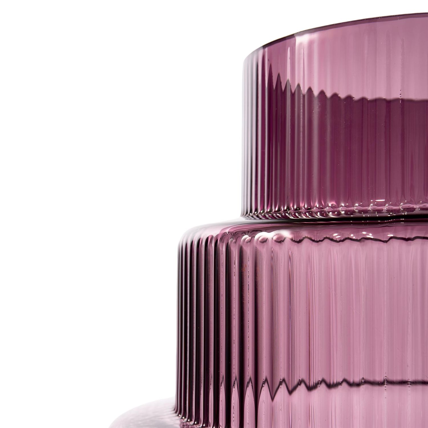 Pols Potten - Steps Vase L dunkelgrau