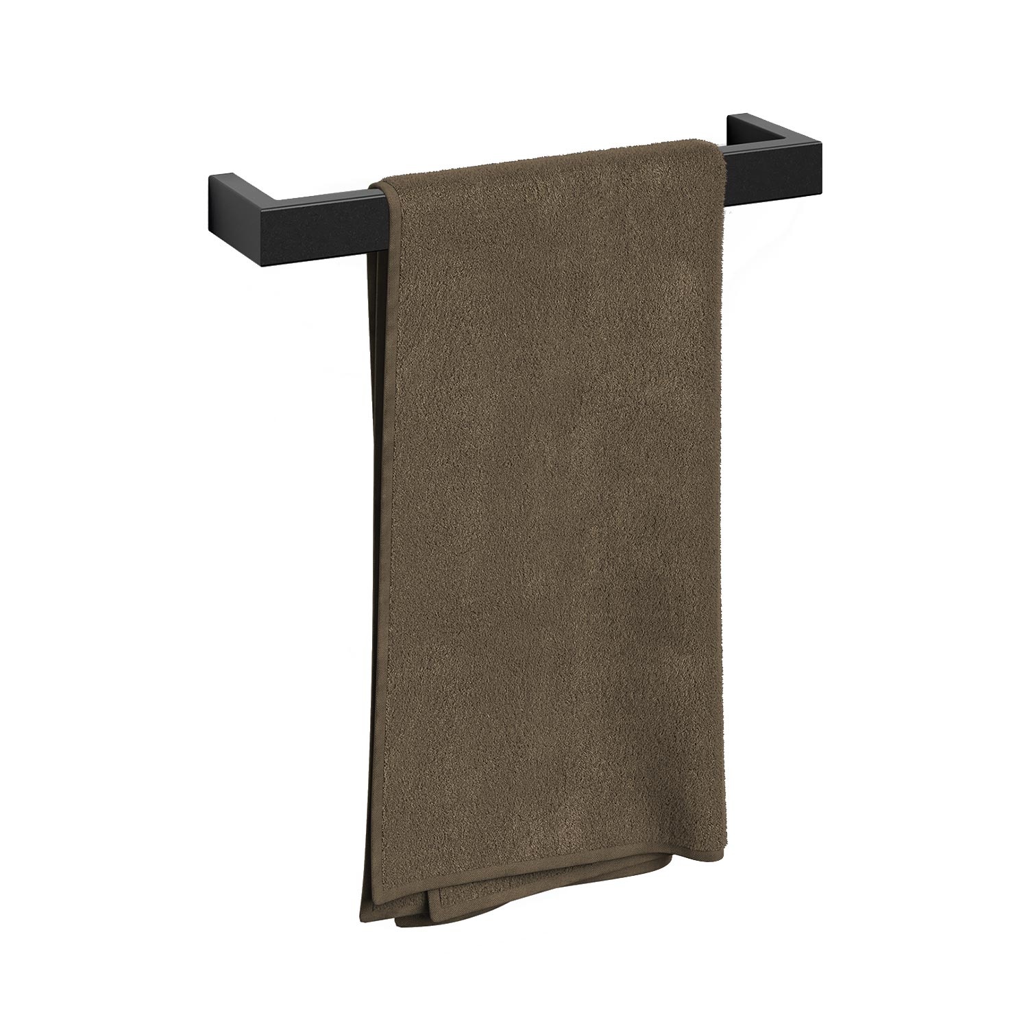 zack linea handtuchstange schwarz 46 5 cm 73162