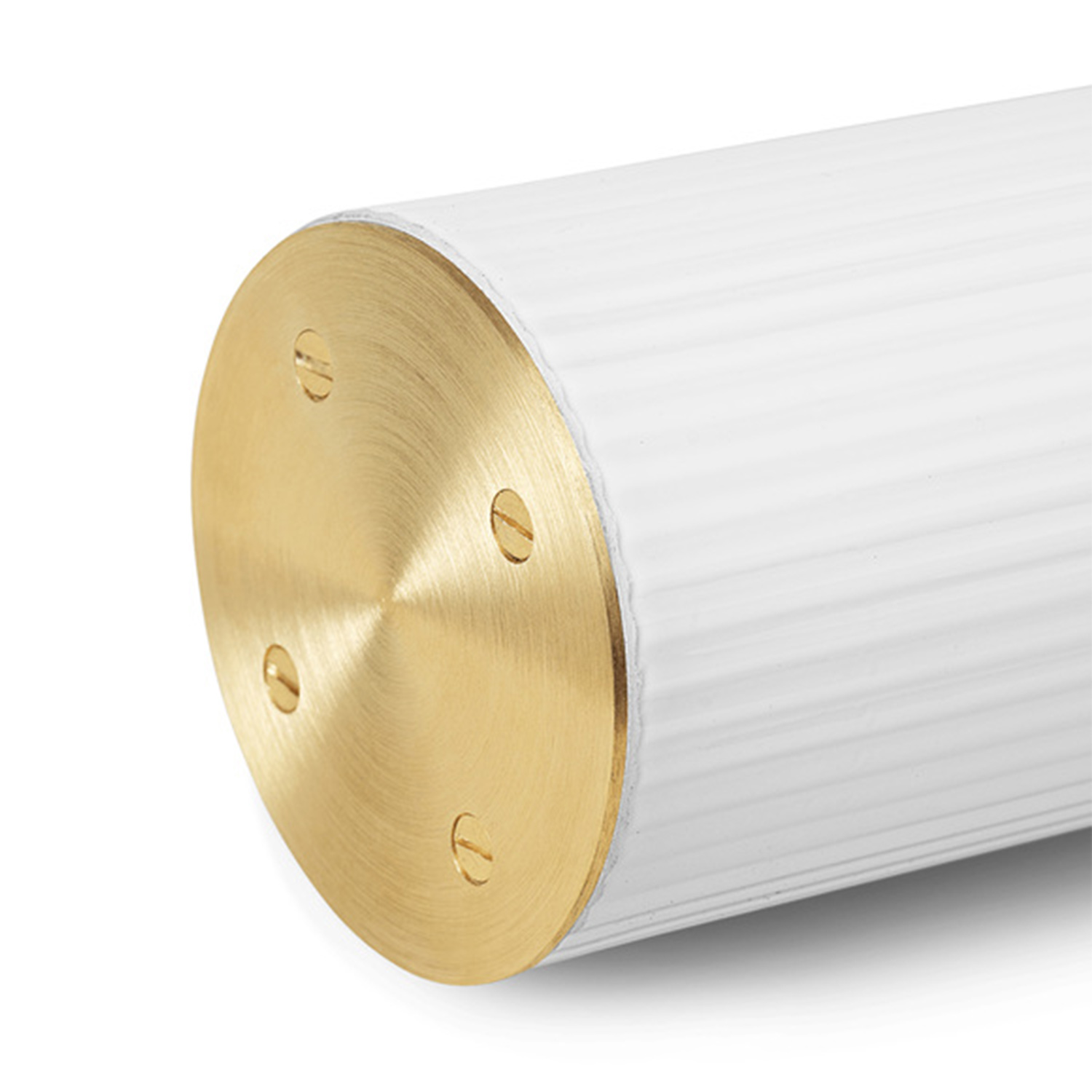 ferm living vuelta pendant white brass detail 69893