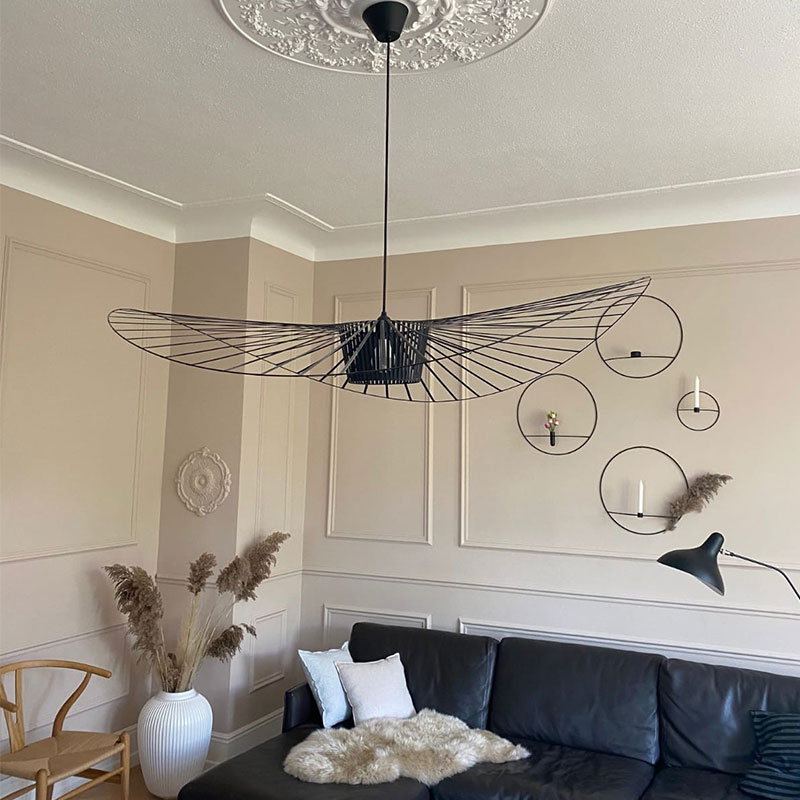 raum blick petite friture pendelleuchte vertigo schwarz 58955