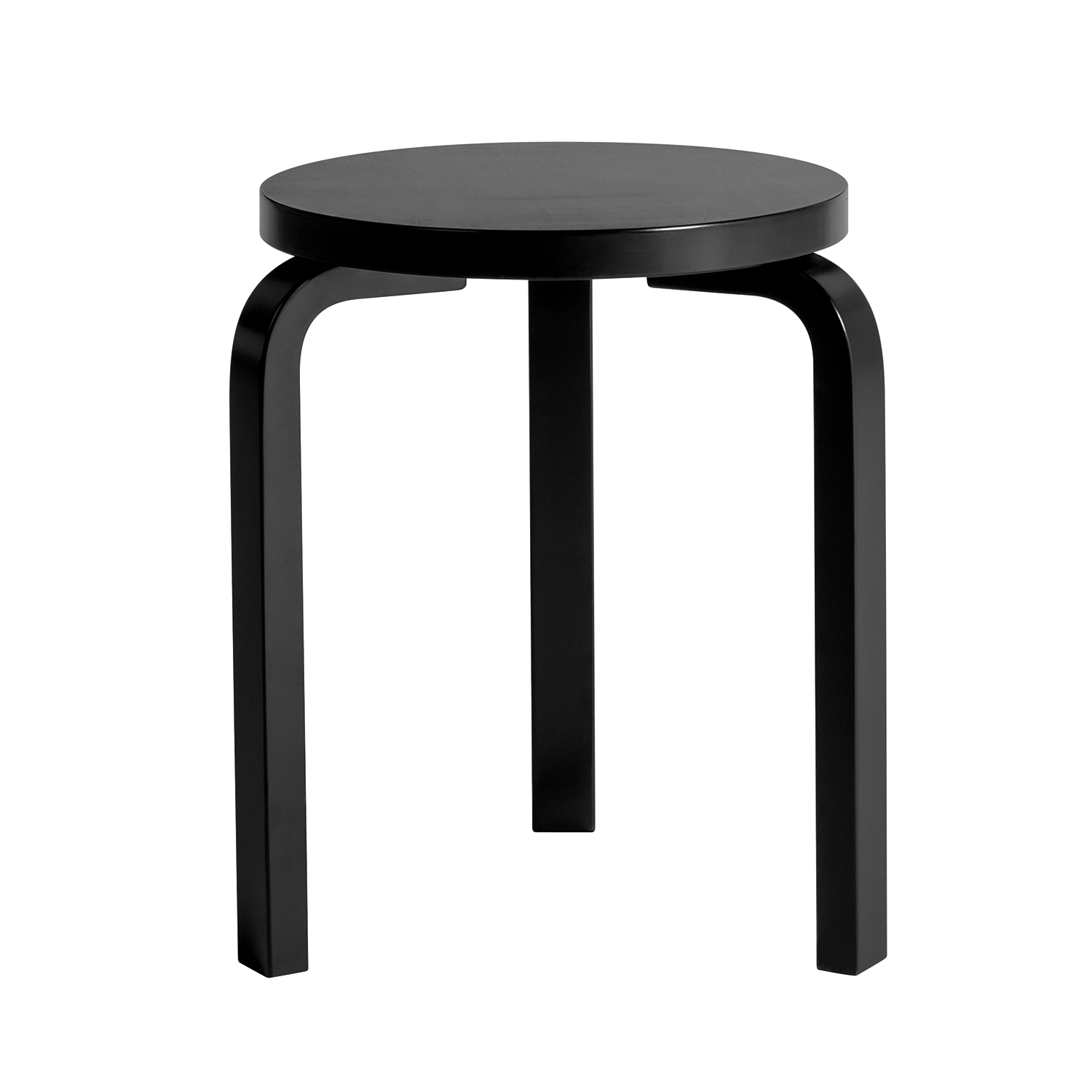 artek hocker 60 schwarz freisteller 90676