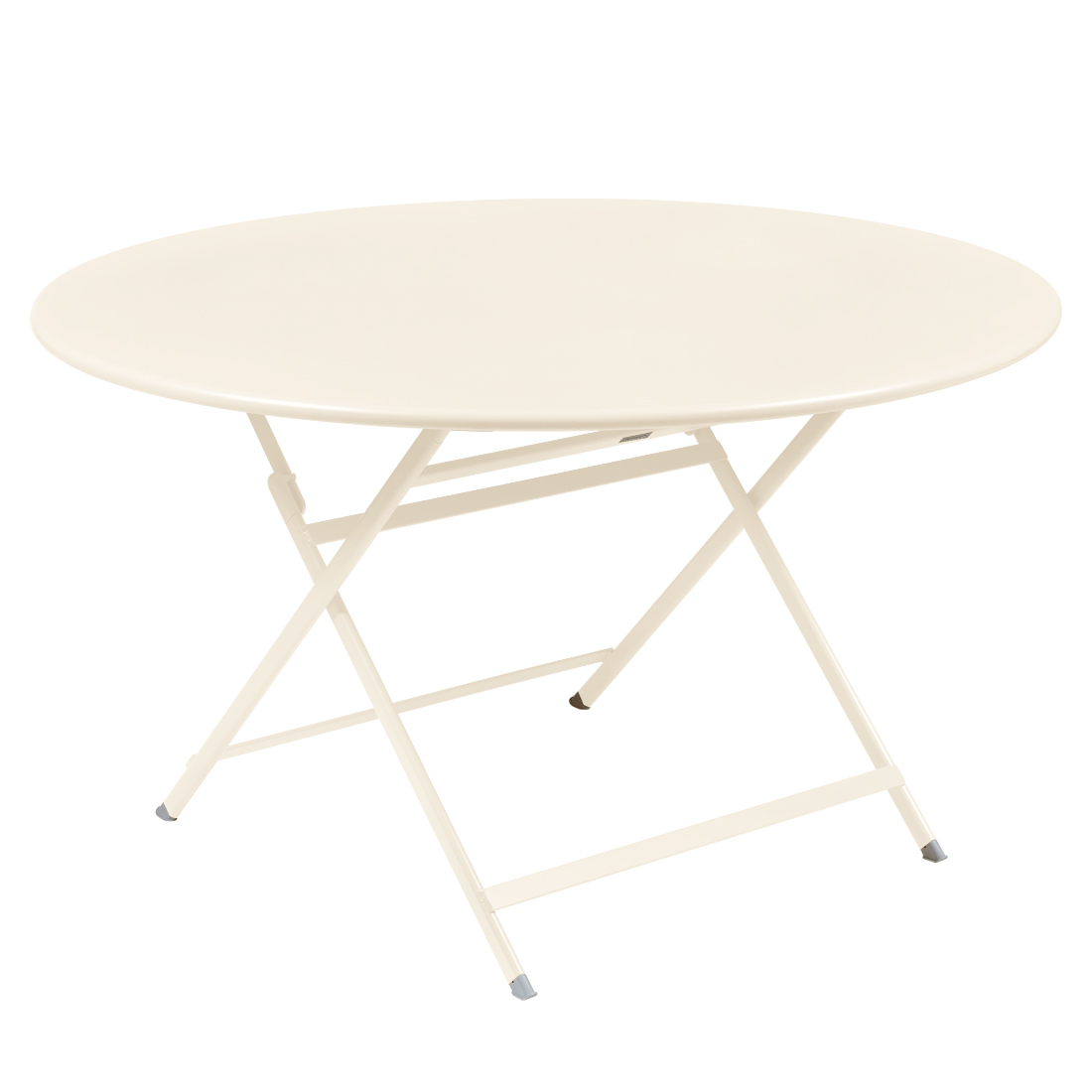 Fermob - Caractère Tisch rund 128 cm Latte-Beige