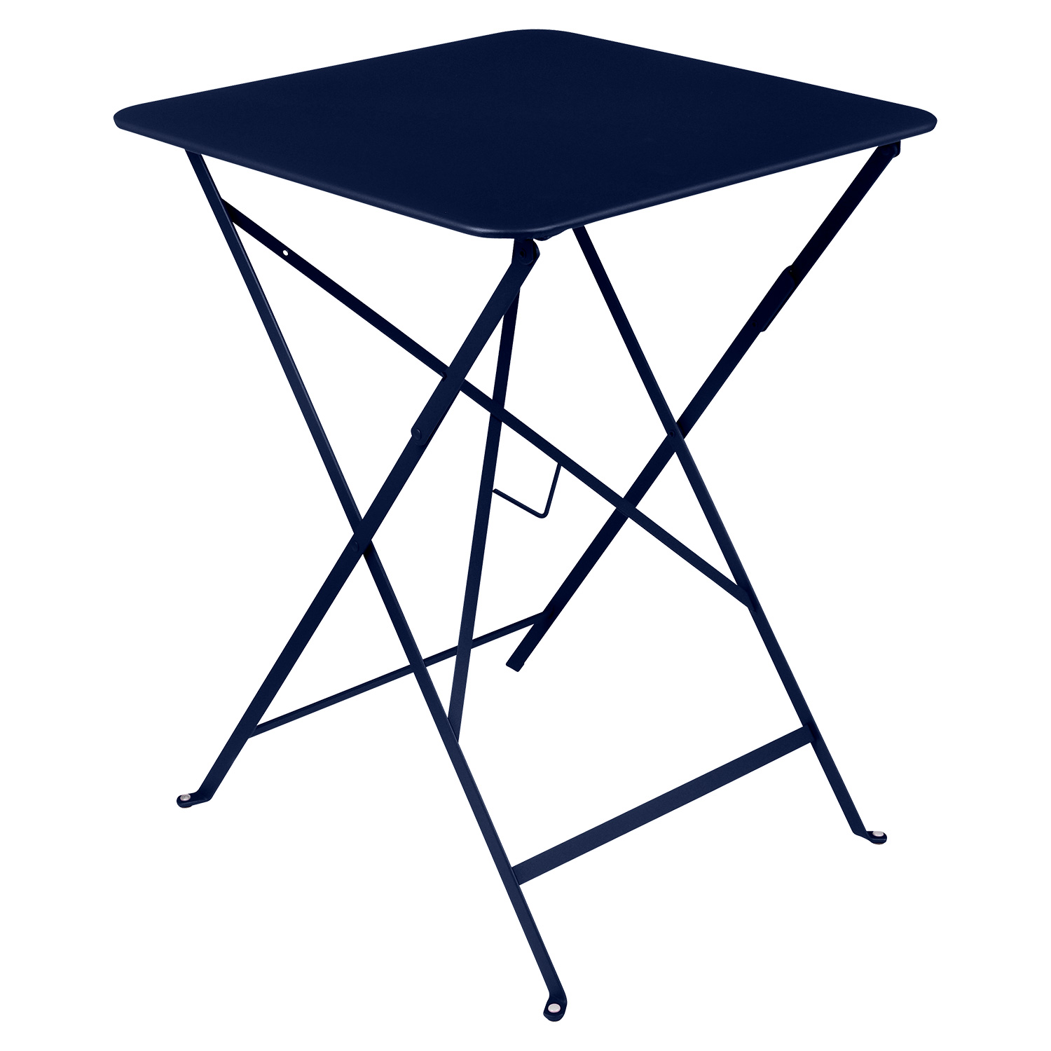 fermob bistro tisch 57x57 abyssblau 92 108696
