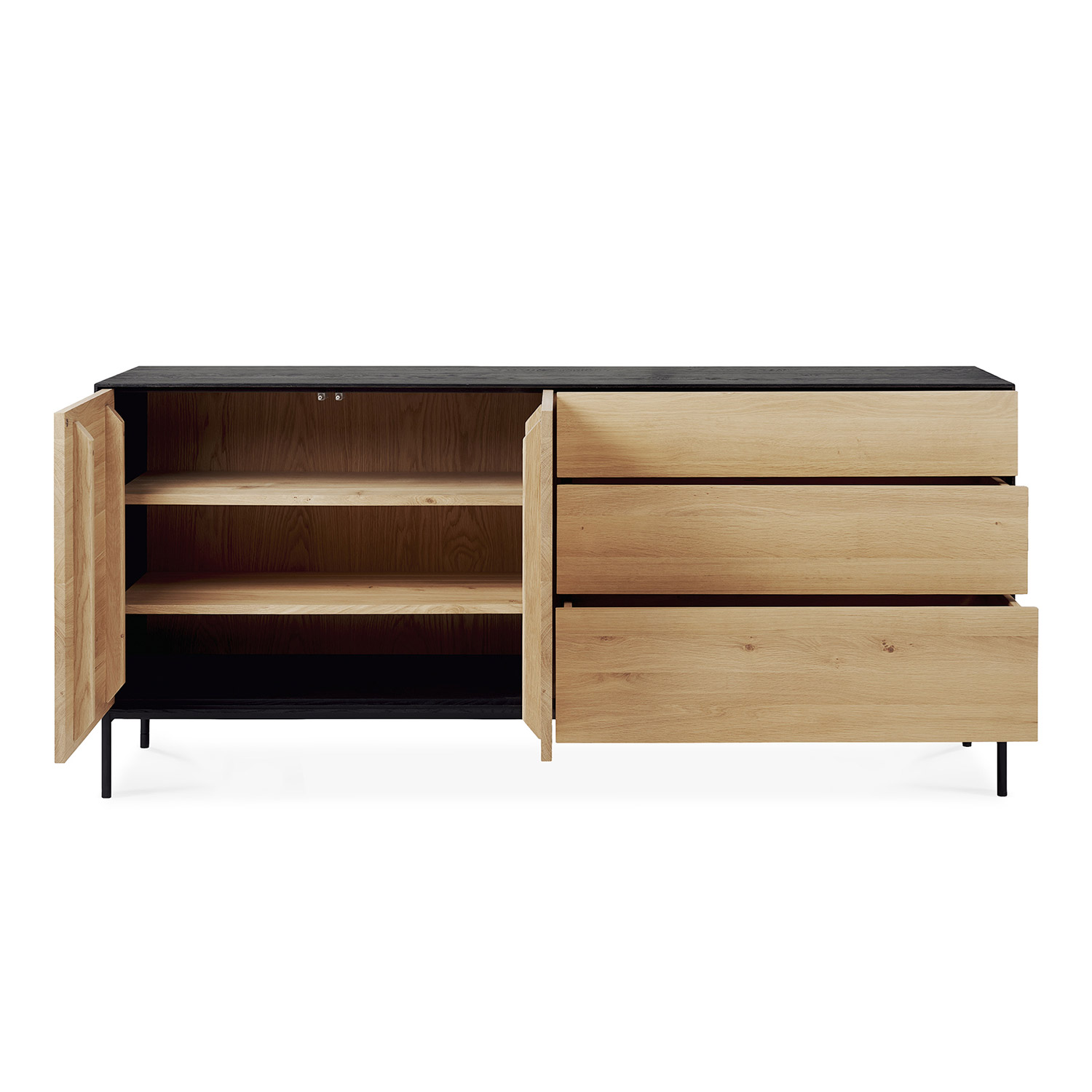 ethnicraft blackbird sideboard offen 51471 91833