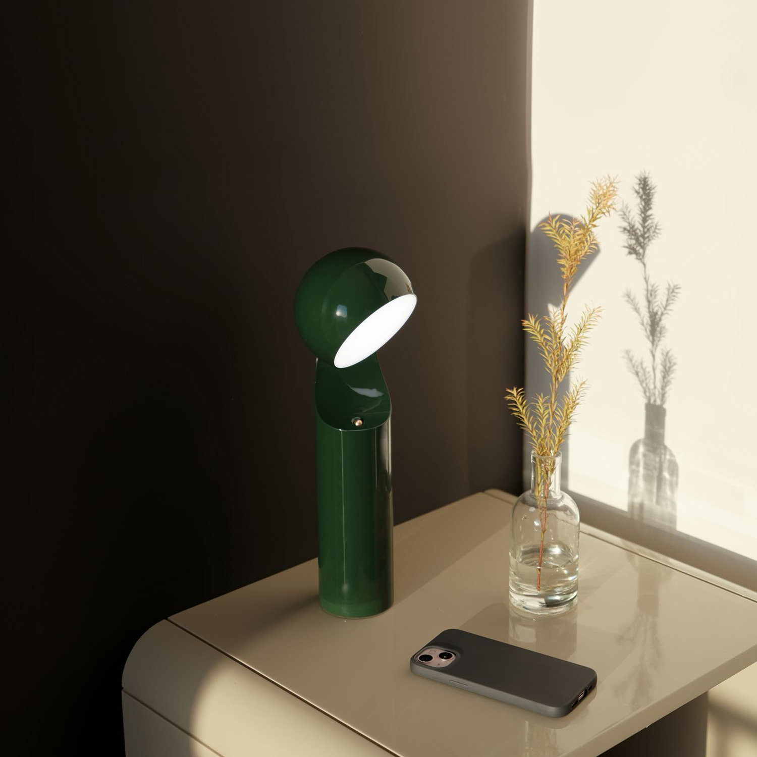 Fine Lumens - MONO Lampe forest green