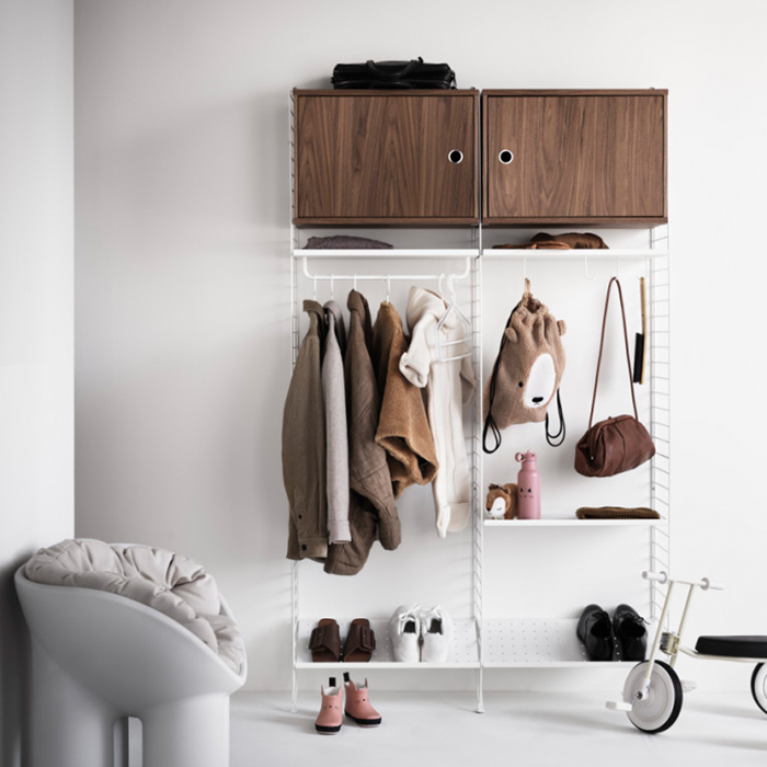 string furniture flurregal weiss 68752