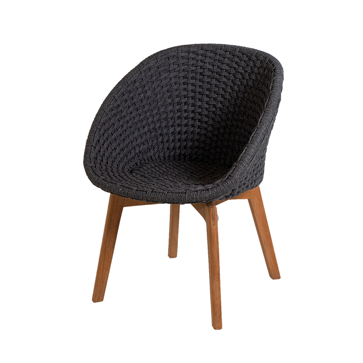 cane line peacock sessel dark grey 78422