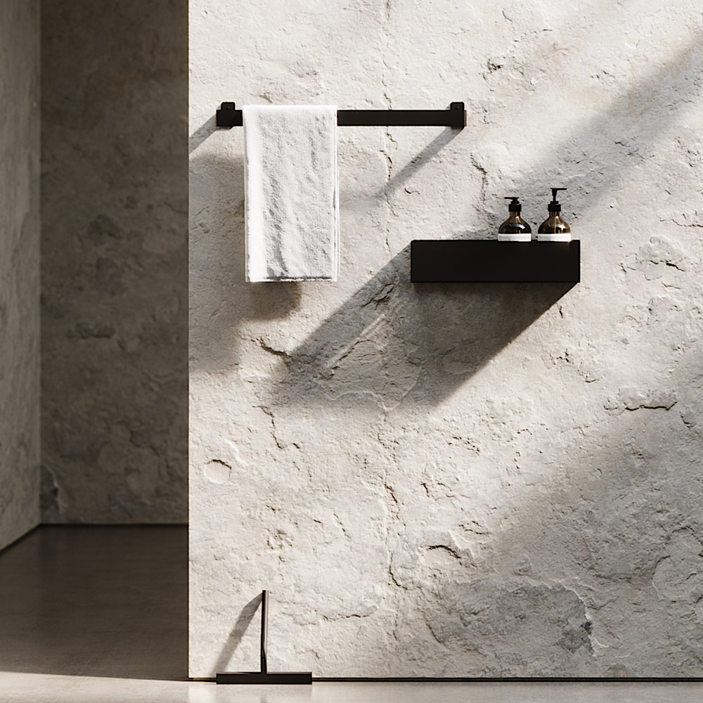 nichba ablage bad 40 schwarz 71969