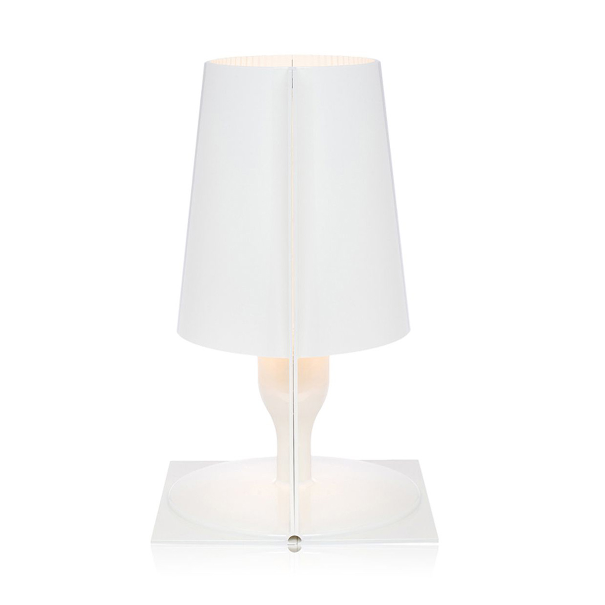 weiss kartell tischleucht take 49412