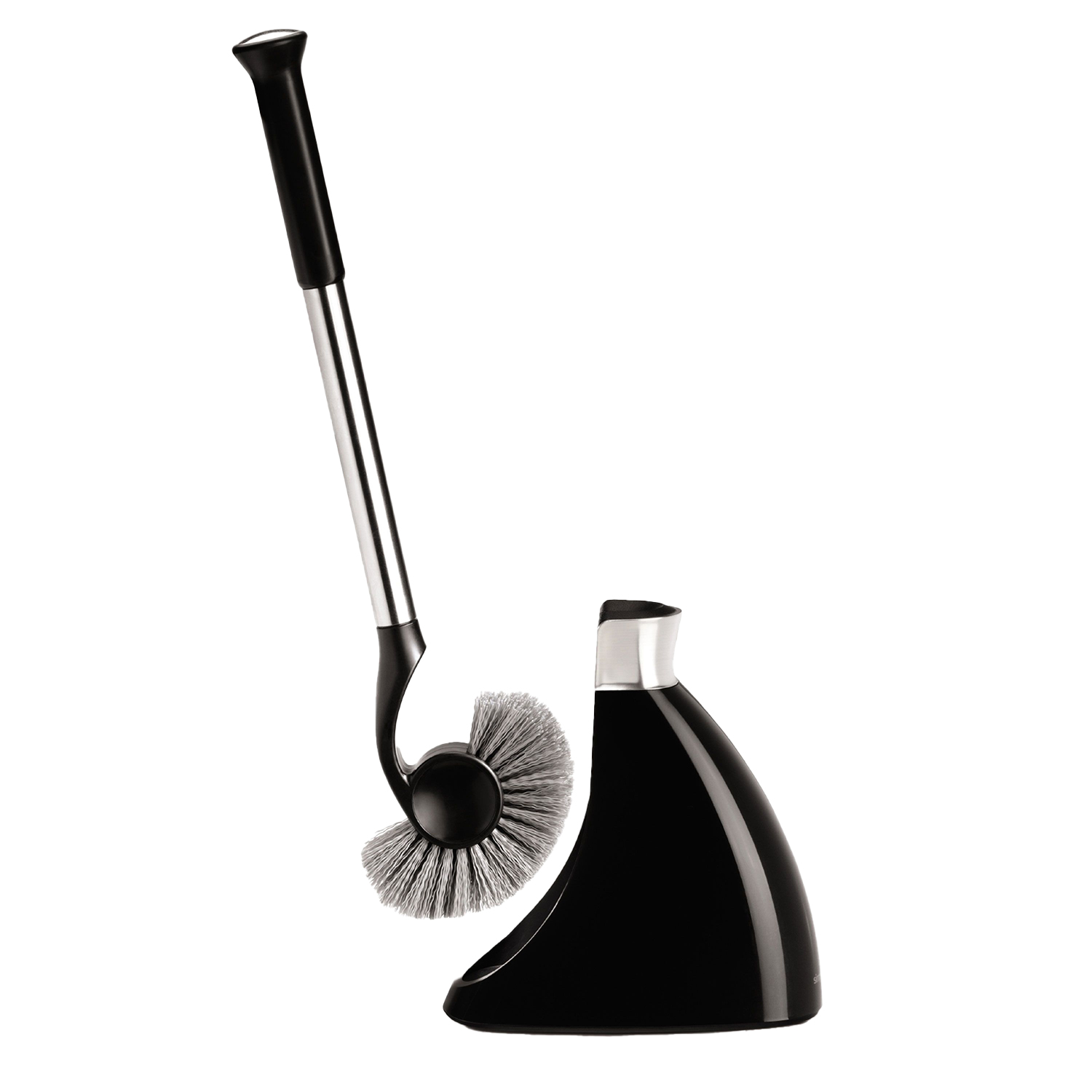 simplehuman toilettenbuerste schwarz seitlich 98505