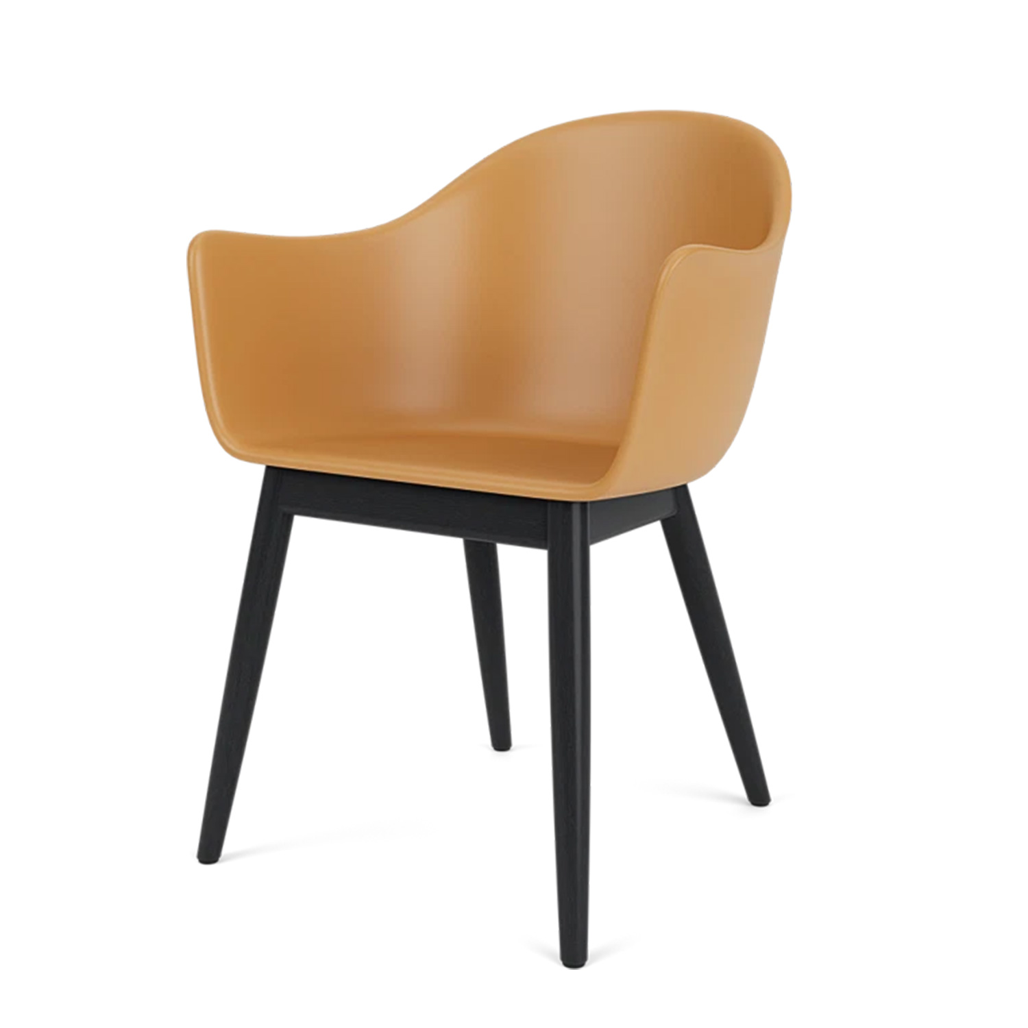 Audo - Harbour Holz/Kunststoff hoch Black Oak/khaki