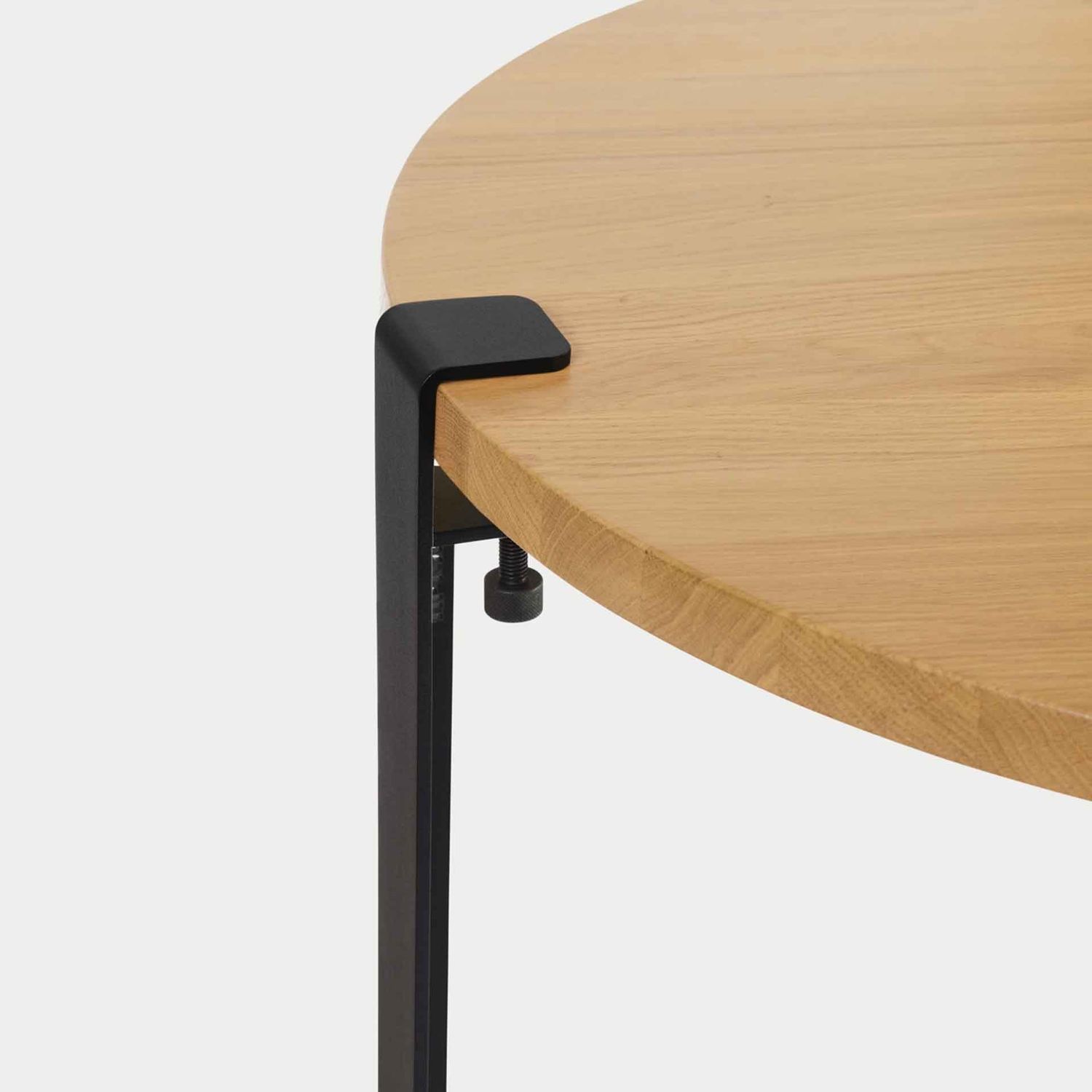 Tiptoe - Tischbein für Couchtisch 43 cm schwarz-graphit