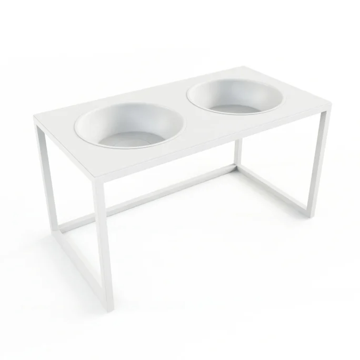 metallbude mika futterstation gro weiss 96689