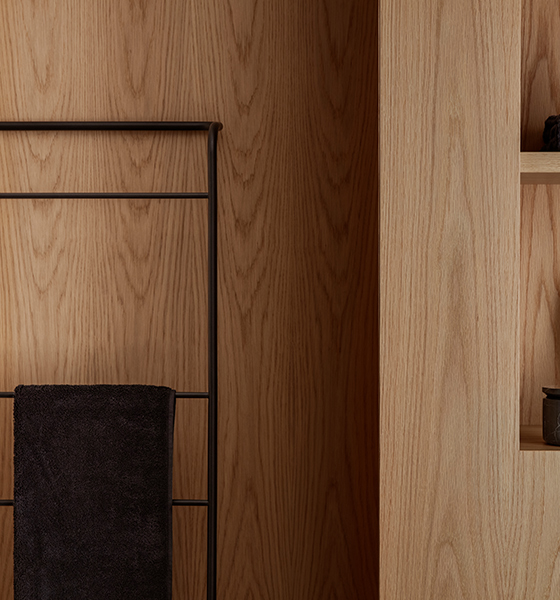 blomus modo handtuchleiter schwarz ambiente 82080