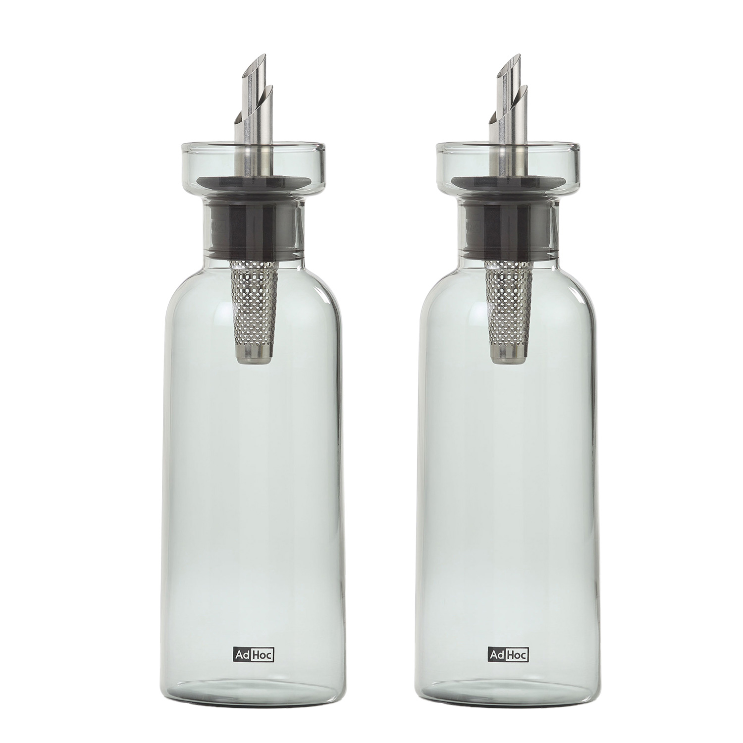 AdHoc - AromaPour Essig-/Ölspender grau Set 2x300 ml