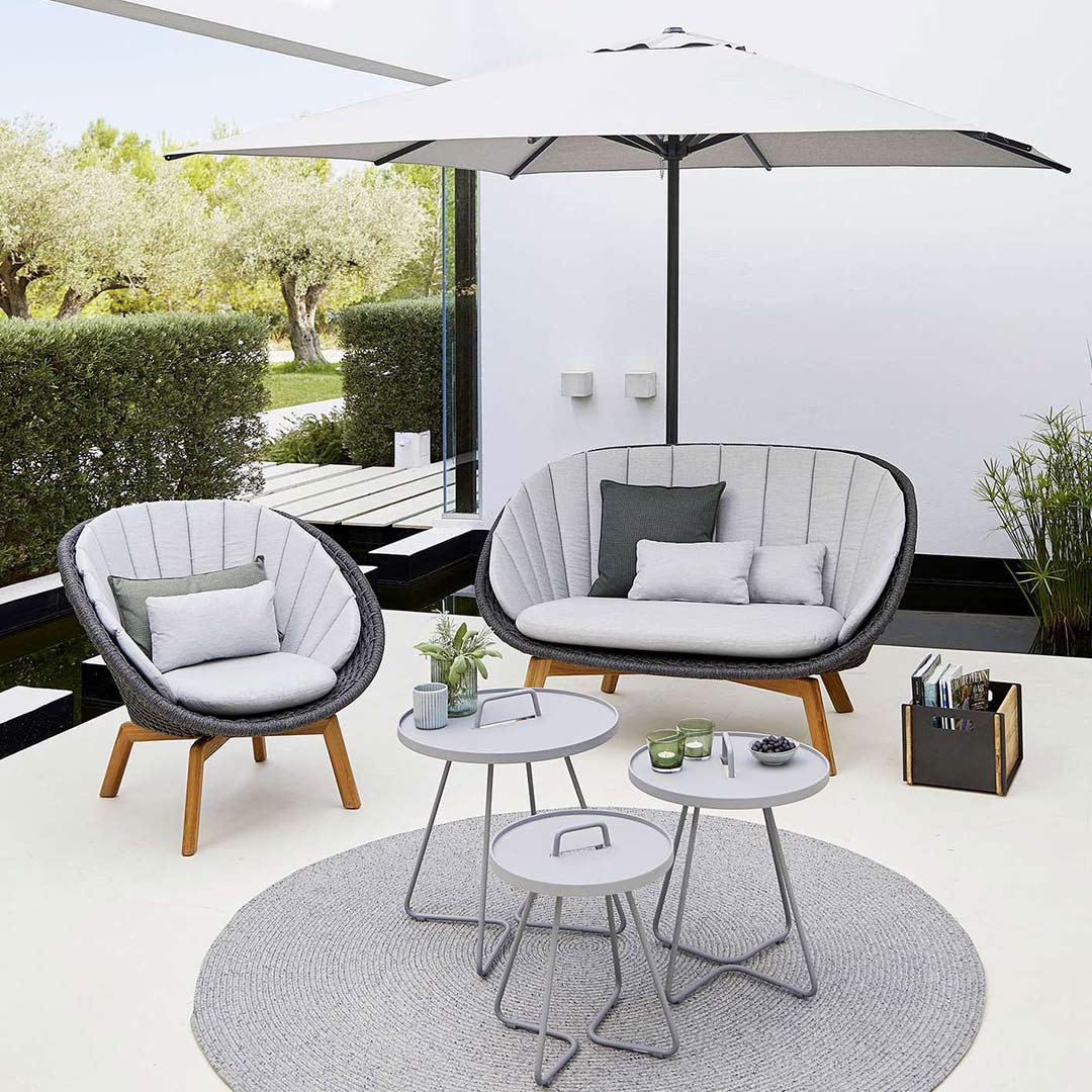 cane line peacock 2 sitz sofa sessel 78843